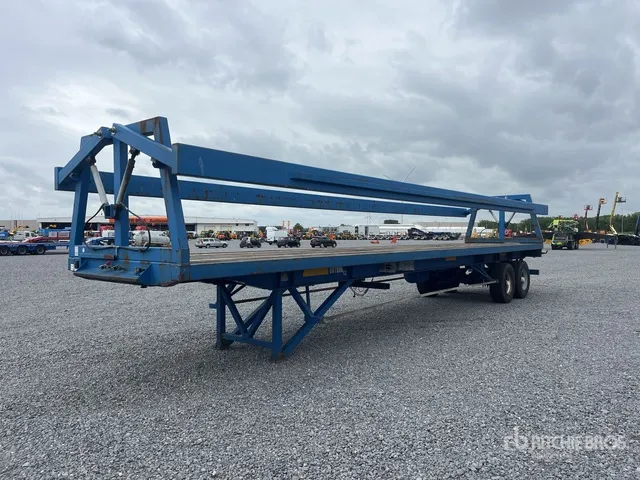 1998 Houcon Cargo Systems DAS-G-13 T/A Flatbed Trailer