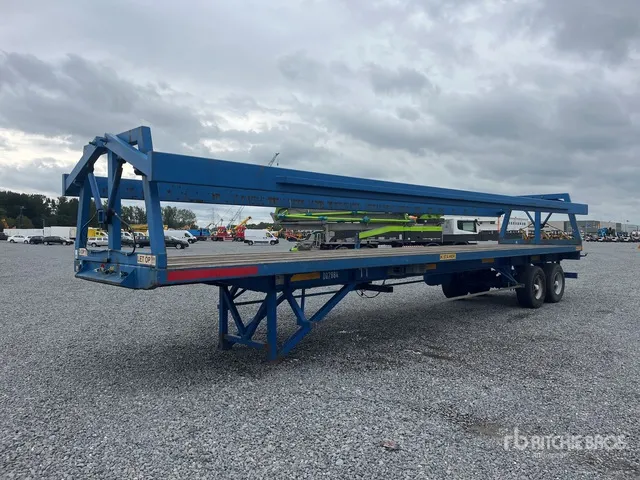 1998 Houcon Cargo Systems DAS-G-13 T/A Flatbed Trailer