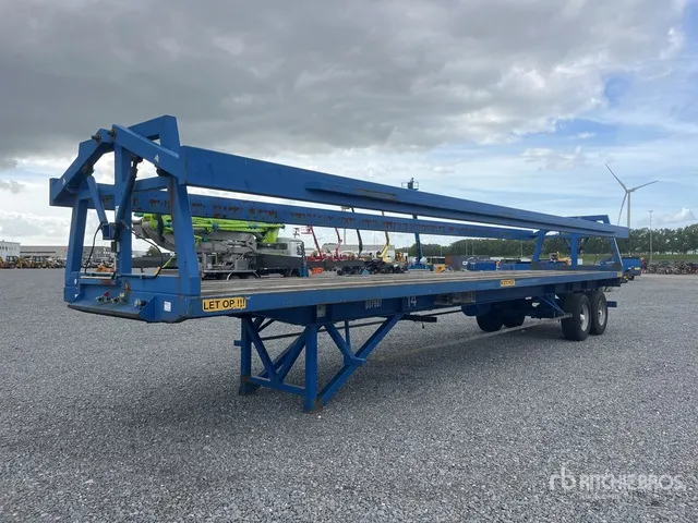 1998 Houcon Cargo Systems DAS-G-13 T/A Flatbed Trailer