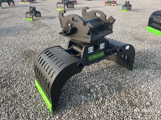 2026 Hydraram HSG-110R Q/C Rotating Demolition Grapple (Unused)