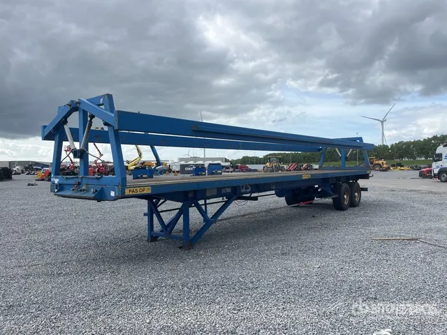1998 Houcon Cargo Systems DAS-G-13 T/A Flatbed Trailer