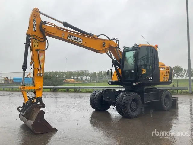 2017 JCB JS145W+ Wheel Excavator