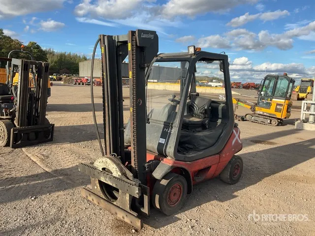 2002 Lansing Linde H25D-03 2500 kg Forklift (Inoperable)