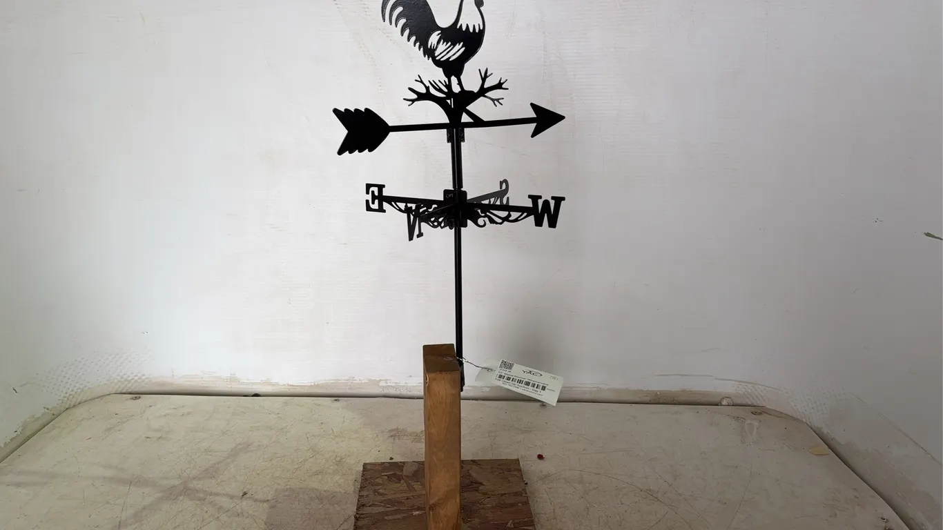 25" Metal Rooster Weathervane