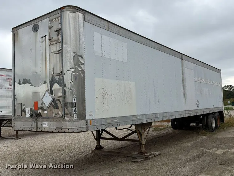 1984 Great Dane 7310TLWJ dry van trailer