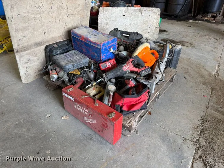 Pallet of tools