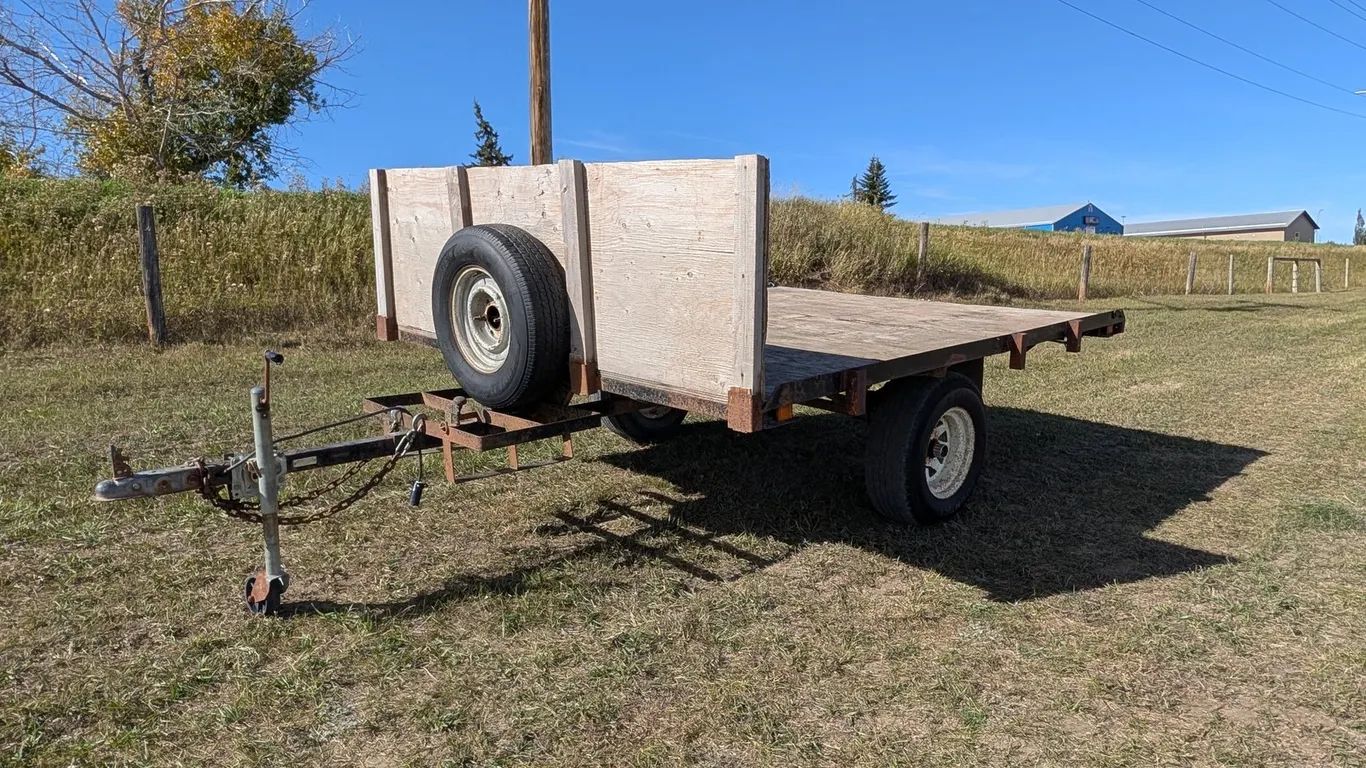 10' Shop Built Sled Trailer