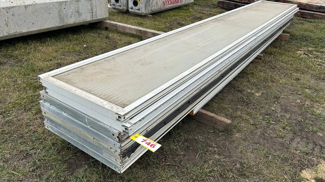 OVERHEAD DOOR PANELS 24" X 14FT - (5) STEEL INSULATED & (2) POLYCARBONATE "SUNSHINE" PANELS