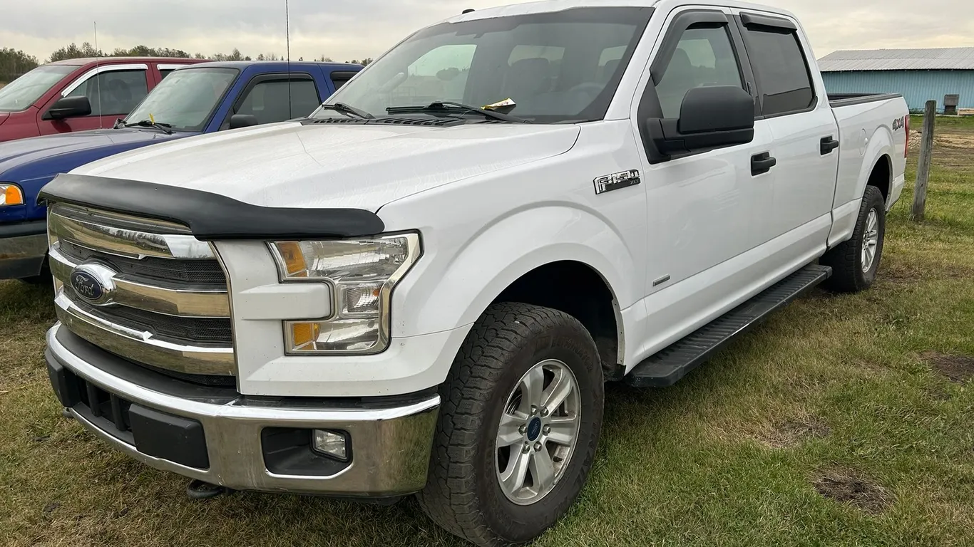 2017 FORD F150 XLT CREW CAB, 4X4, 3.5L ECO BOOST, A/T, CLOTH, POWER SEATS, 266,136 KM'S SHOWING S/N: 1FTFW1EG9HKD35732