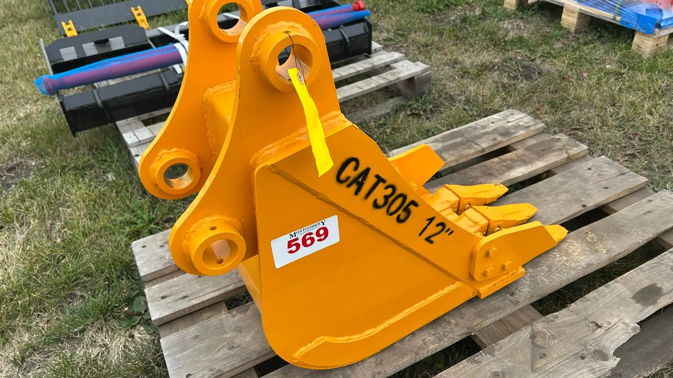 2026 GIYI CAT305 EXCAVATOR BUCKET GY-BK S/N C-305WD12-934