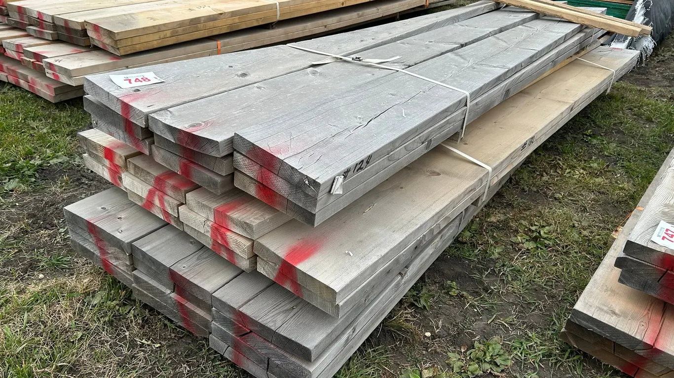 (20) 2X10X10FT SPF PLANED LUMBER AND (12) 2X12X10FT SPF PLANED LUMBER #128, #124, #130