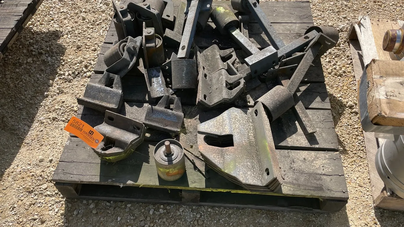 Assorted Rollers and Brackets