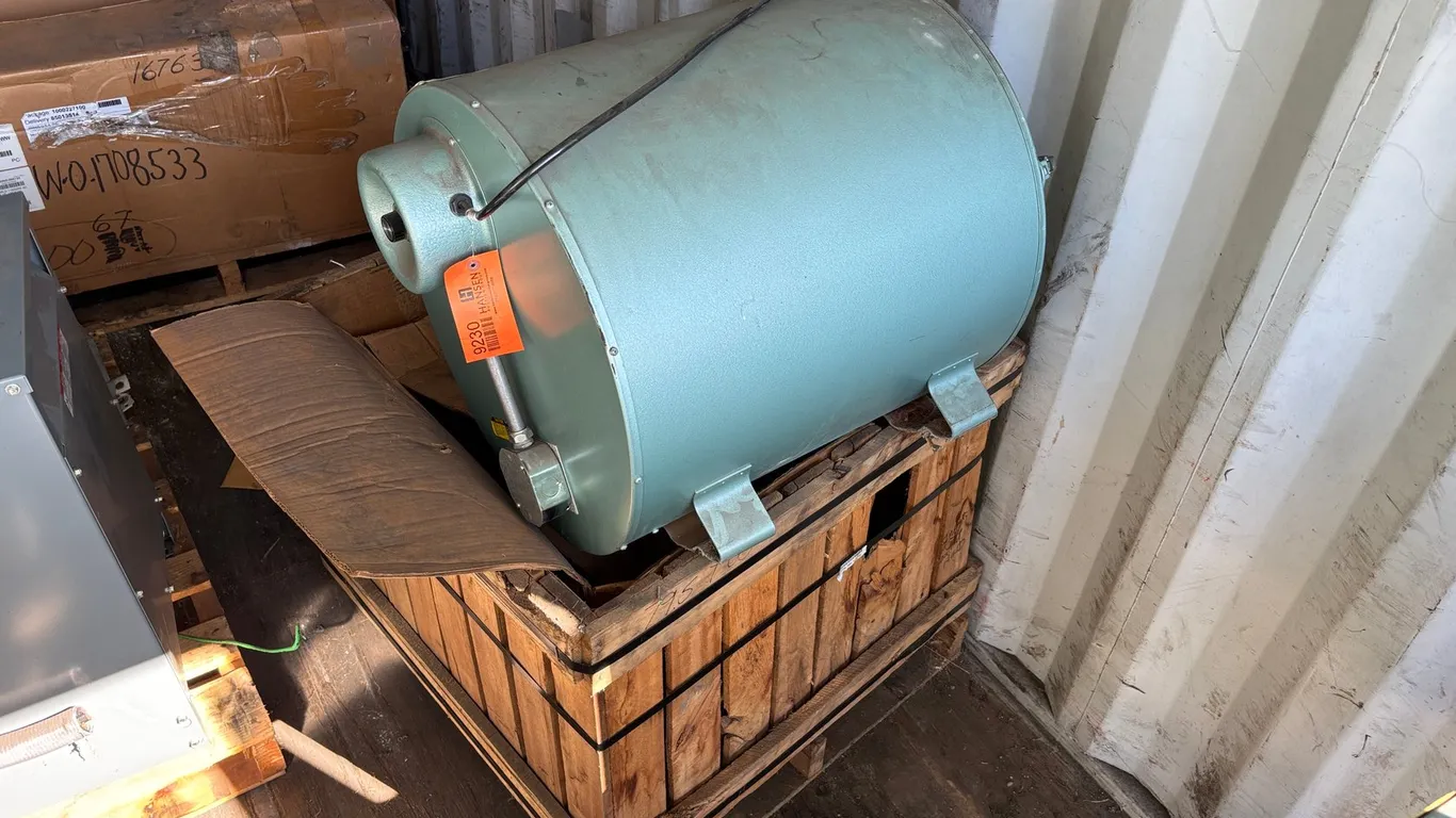 Electrode Stabilizing Oven and Large Pump Turbine