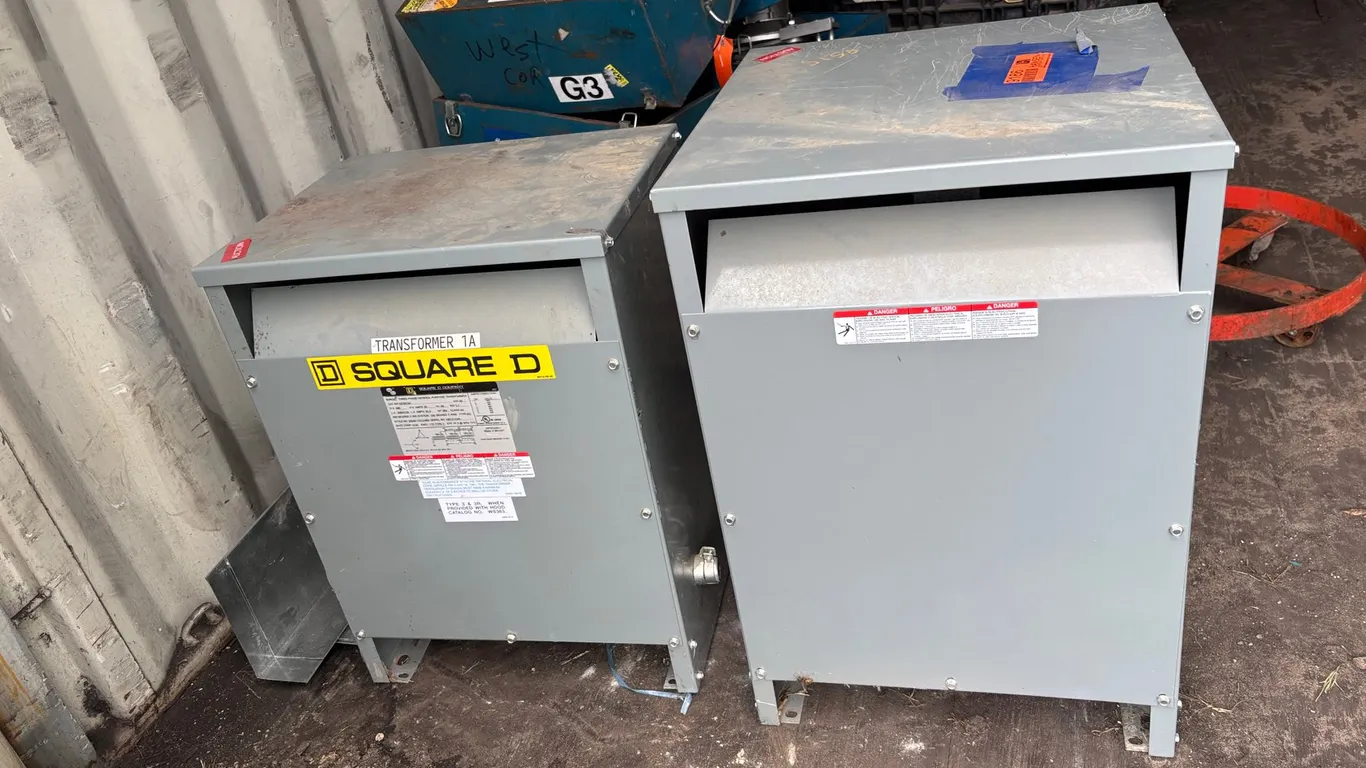 (2) Square D Transformers