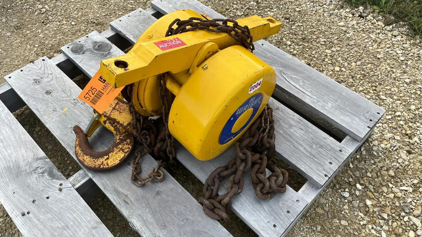 Wright Heavy Duty Chain Winch
