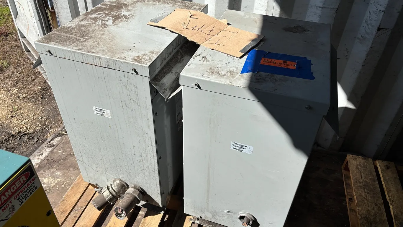 (2) Eaton Transformers