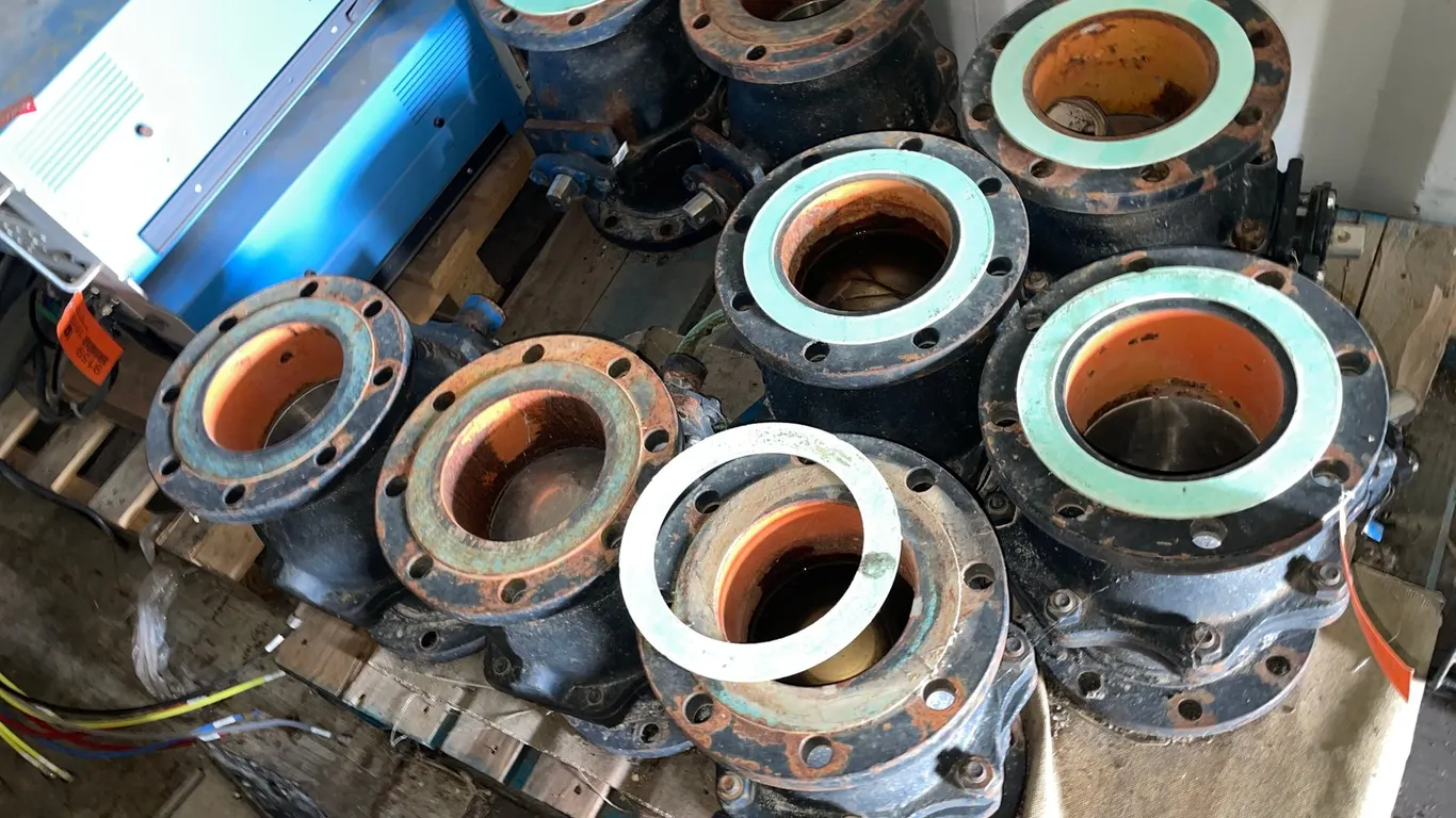 (8) 6" Ball Valves