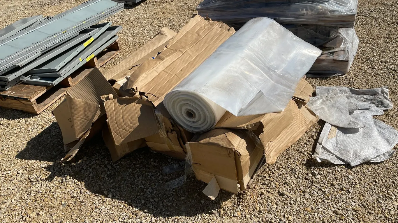 (5) Rolls of Plastic Film
