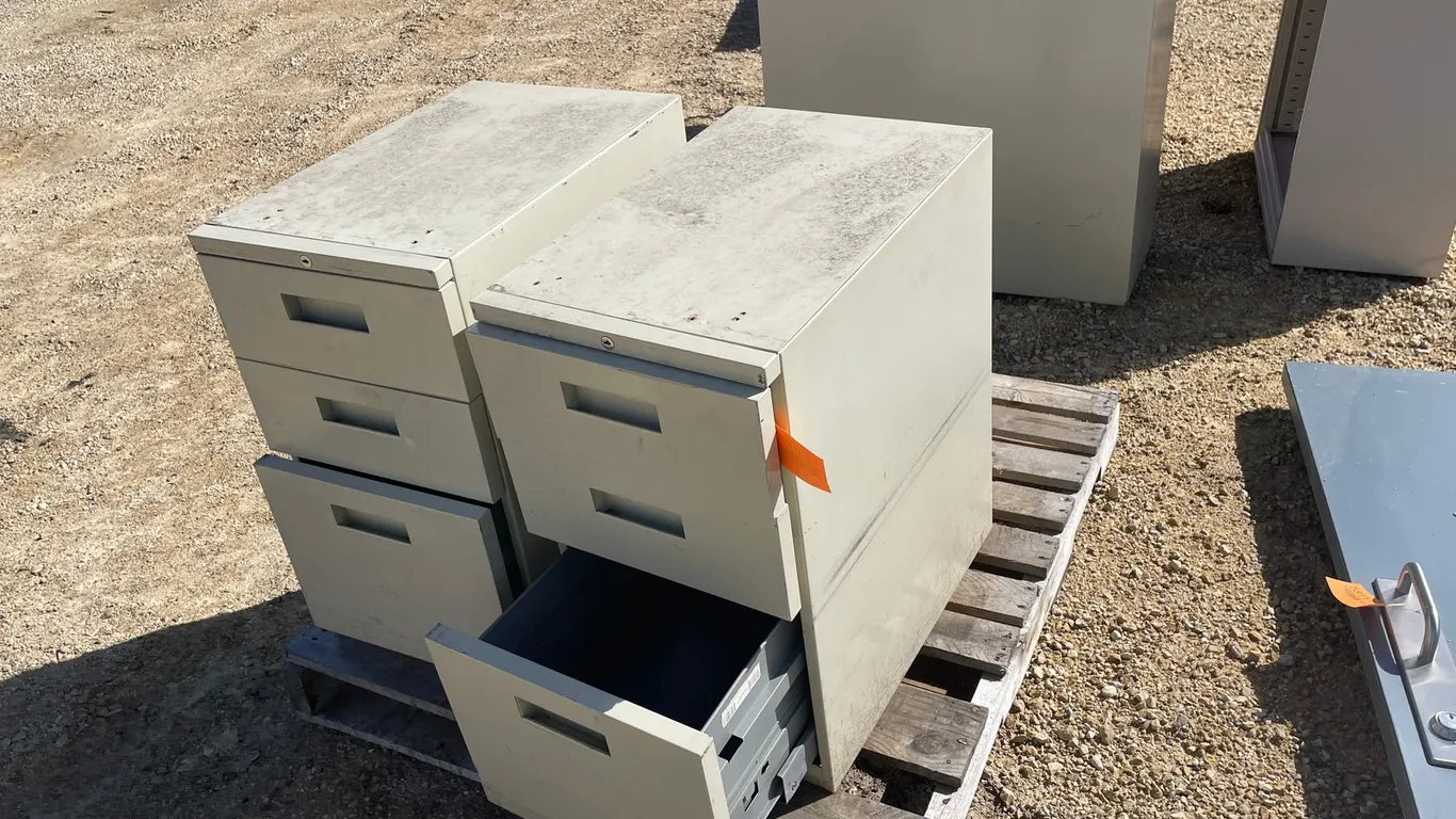 (2) Filing Cabinets