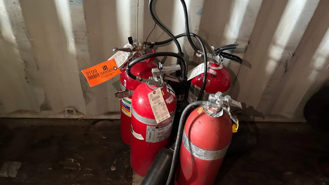 (4) Fire Extinguishers