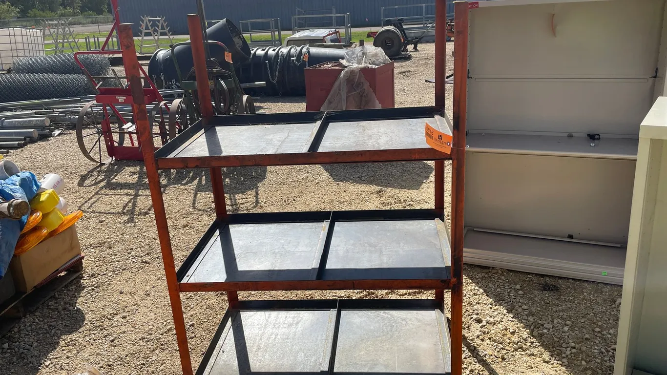 Metal Shelving Unit