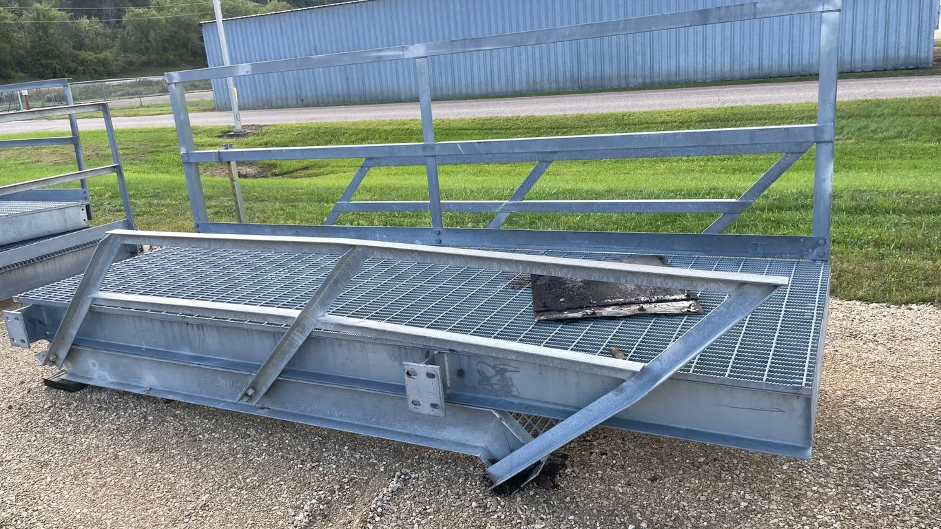 Catwalk Platform with Set of Stairs