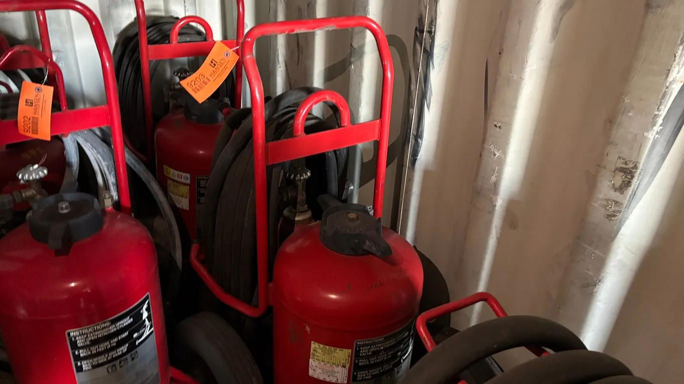 (2) Ansul Portable Fire Extinguishing System