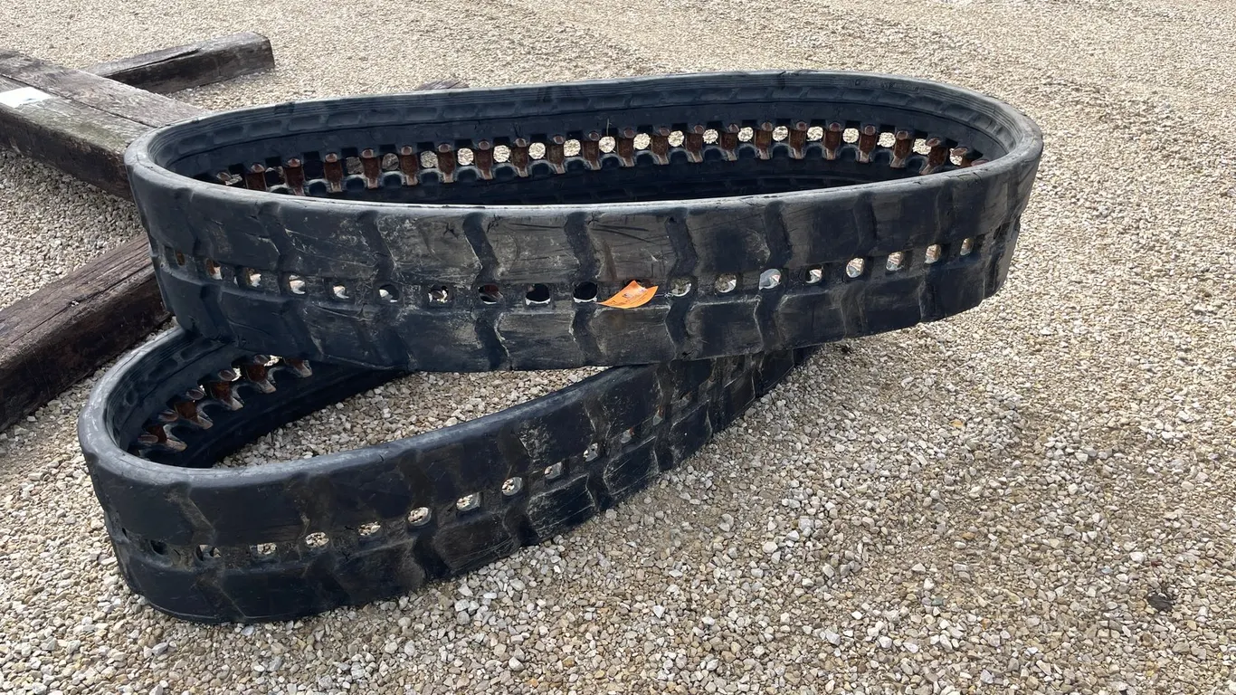 (2) Used Skid Steer Tracks