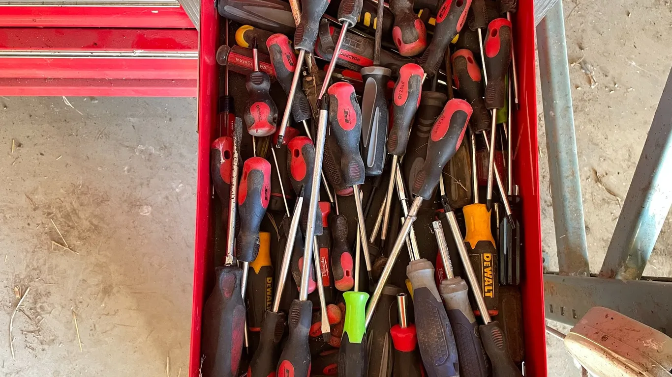 Drawer of Shop Tools