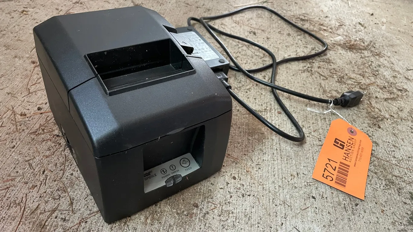 Star TSP 650 II Thermal Desk Top Receipt Printer