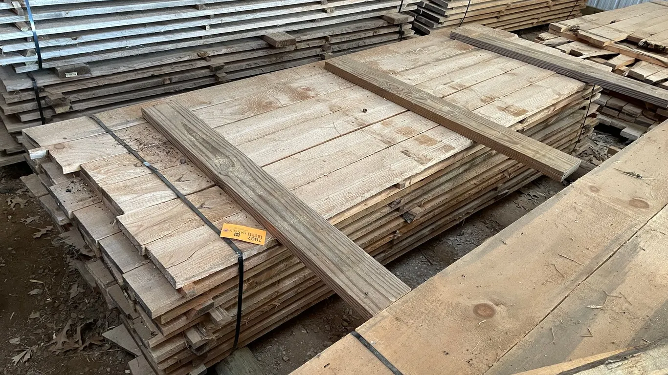 Bundle of Pine Boards