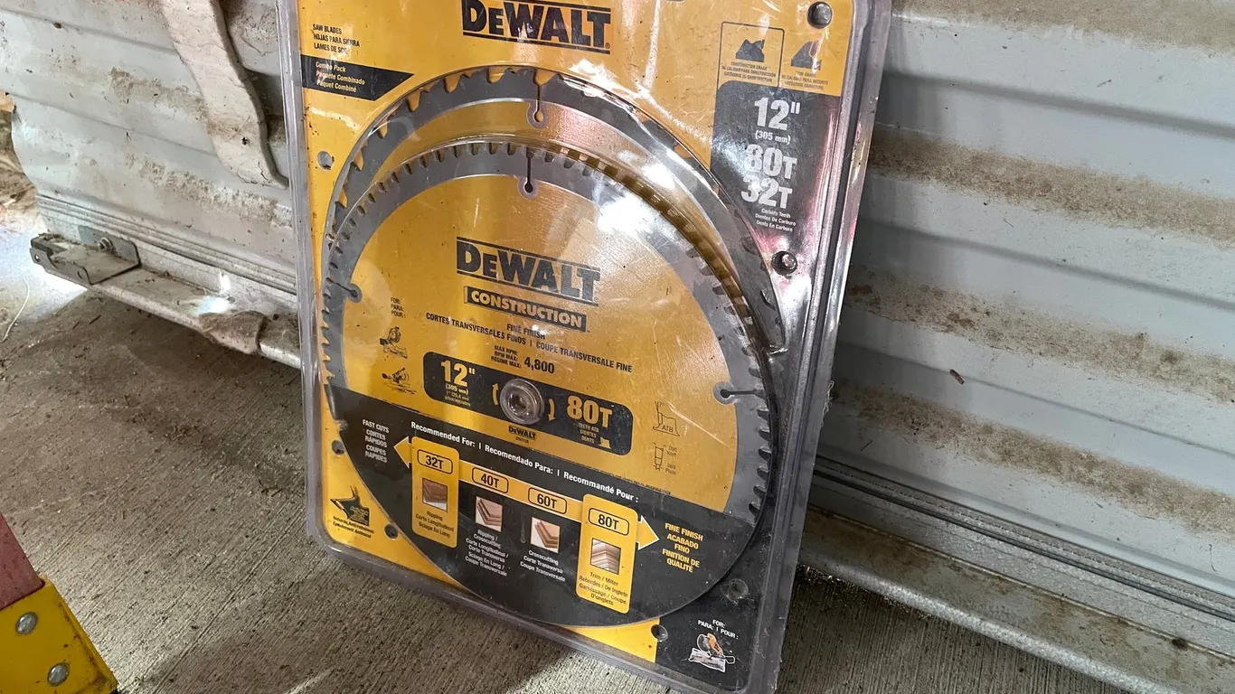 DeWalt 12" Circular Saw Blade Combo Pack