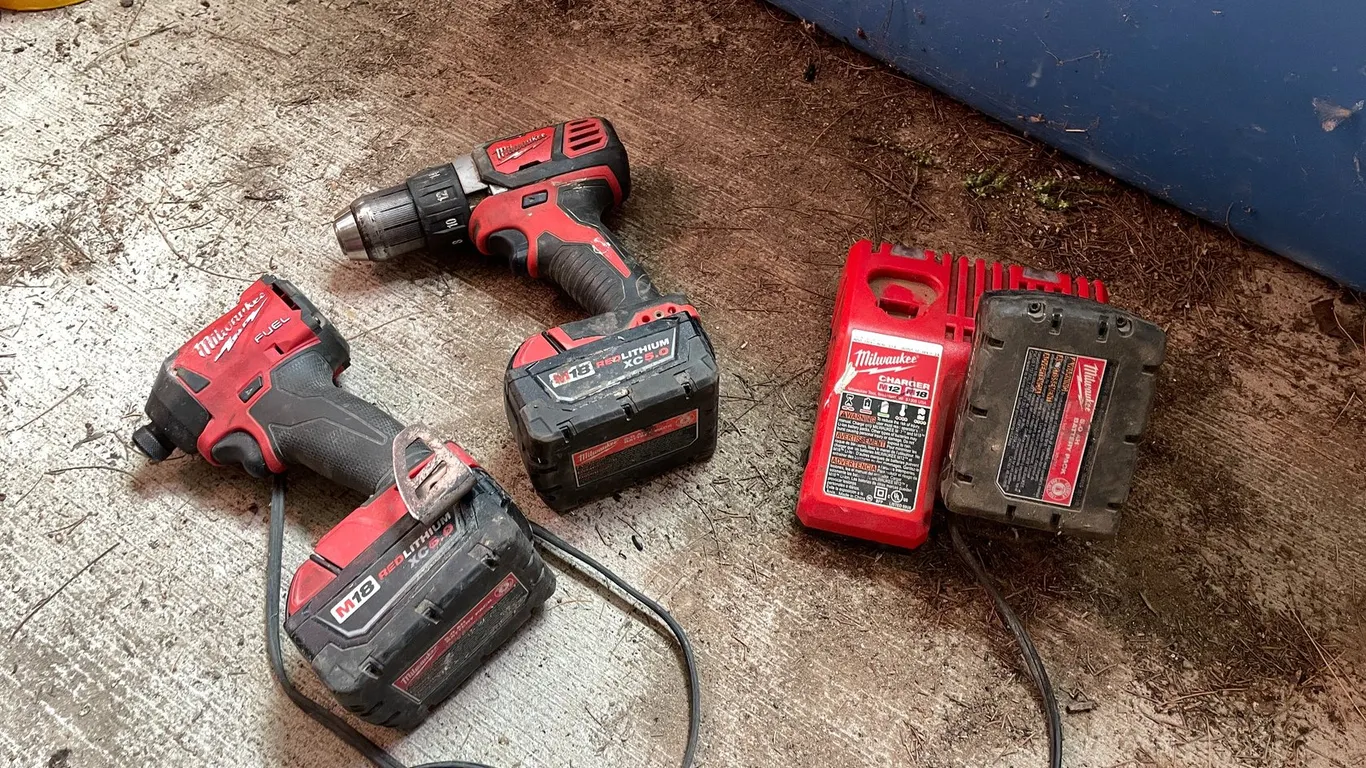 Milwaukee M18 Drill and Impact Driver