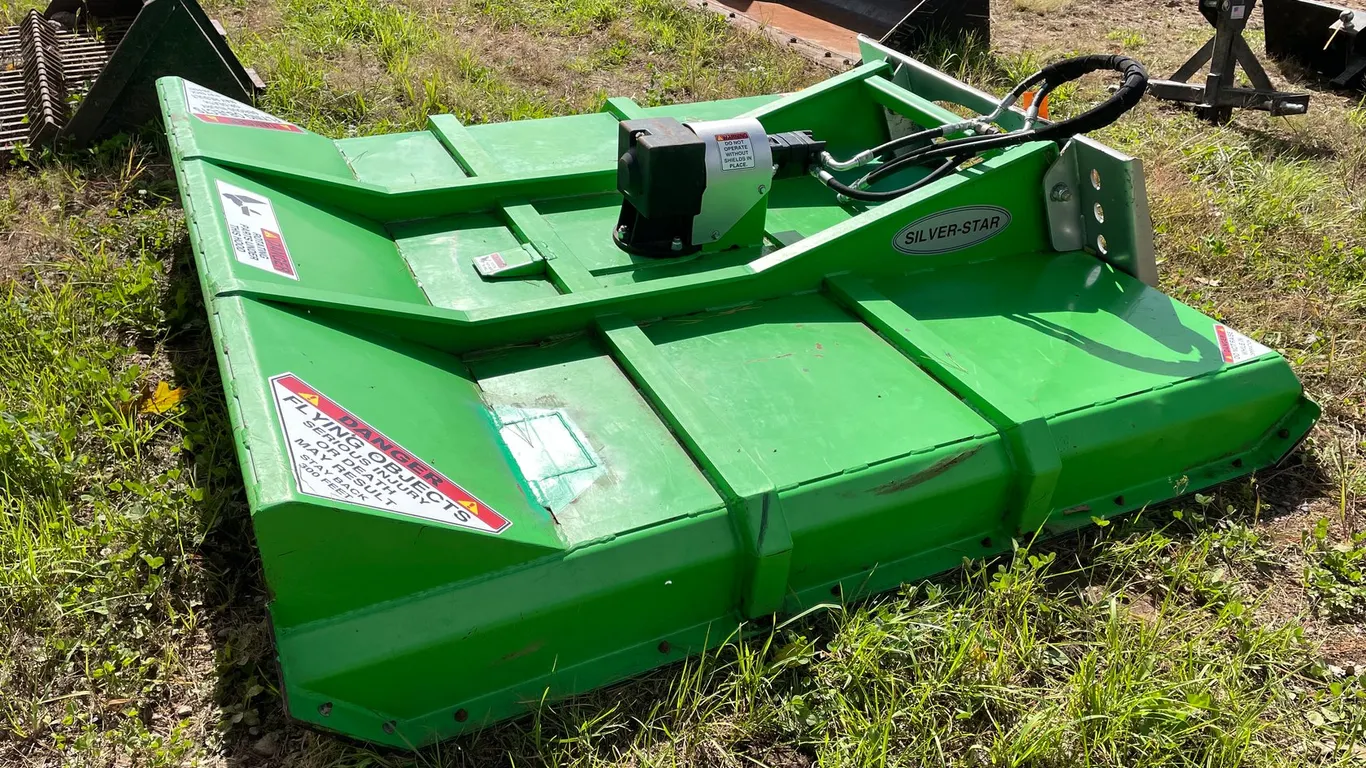 Silver-Star Skid Steer Mount Brush Mower