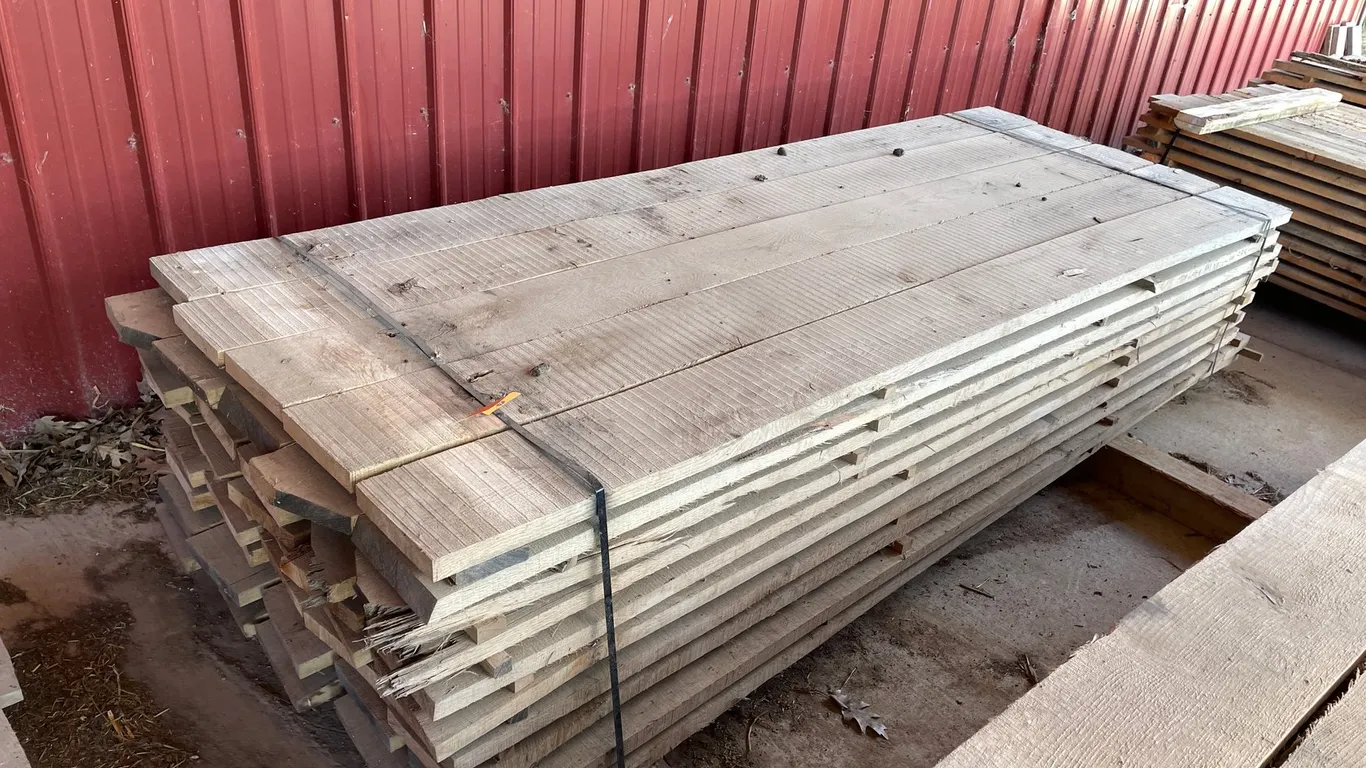 Bundle of White Oak Boards