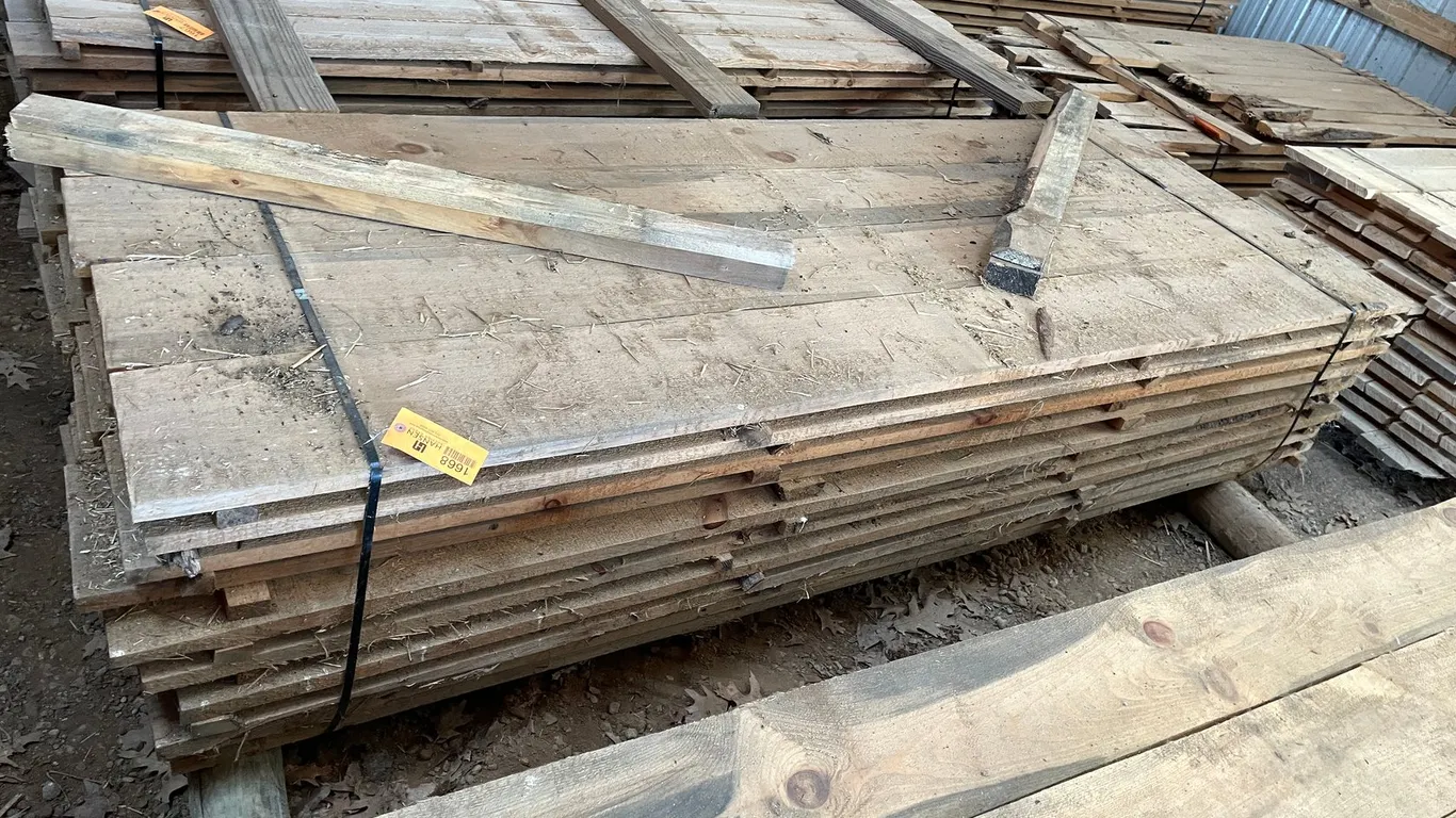 Bundle of Pine Boards