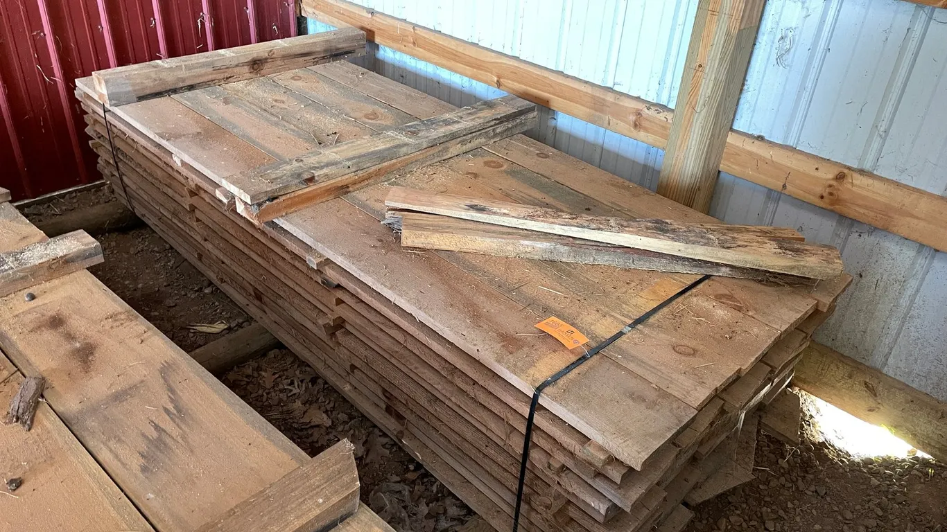 Bundle of Pine Boards
