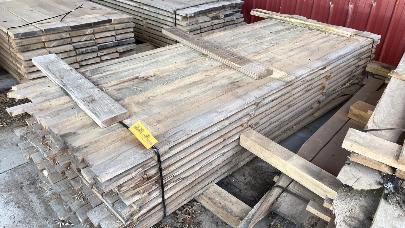 Bundle of Pine Boards