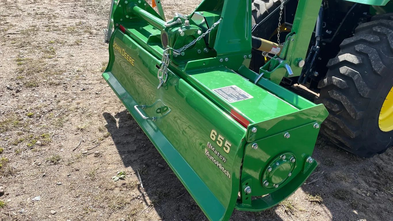 John Deere 655 3-Point Tiller Attachment