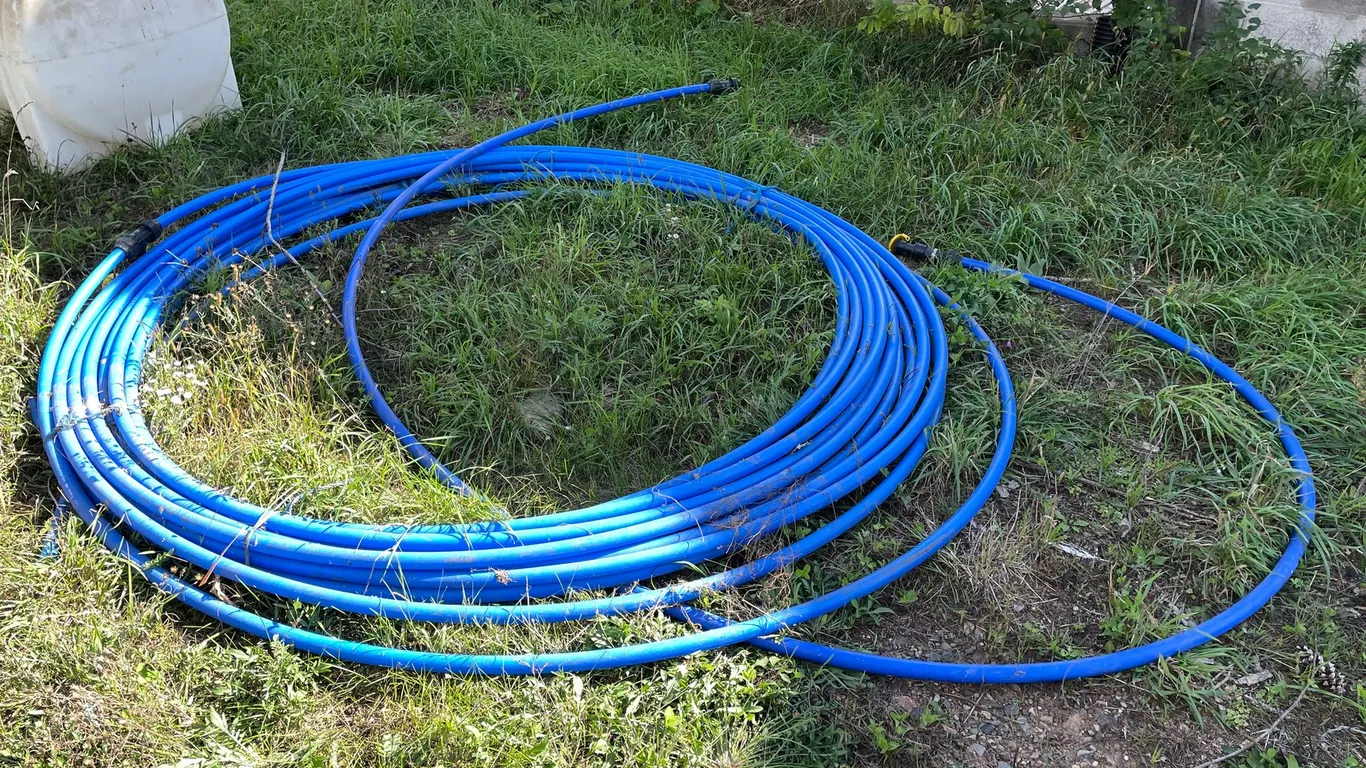 Roll of Water Pipe