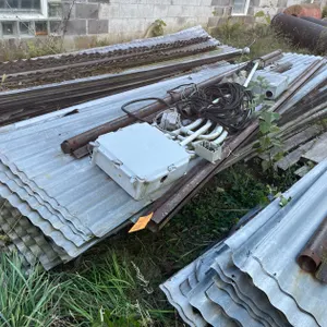 Pallet of Corrugated Steel