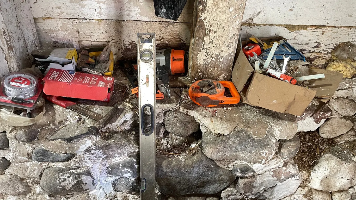 Assorted Construction Tools and Hardware