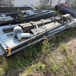 Pallet of Corrugated Steel