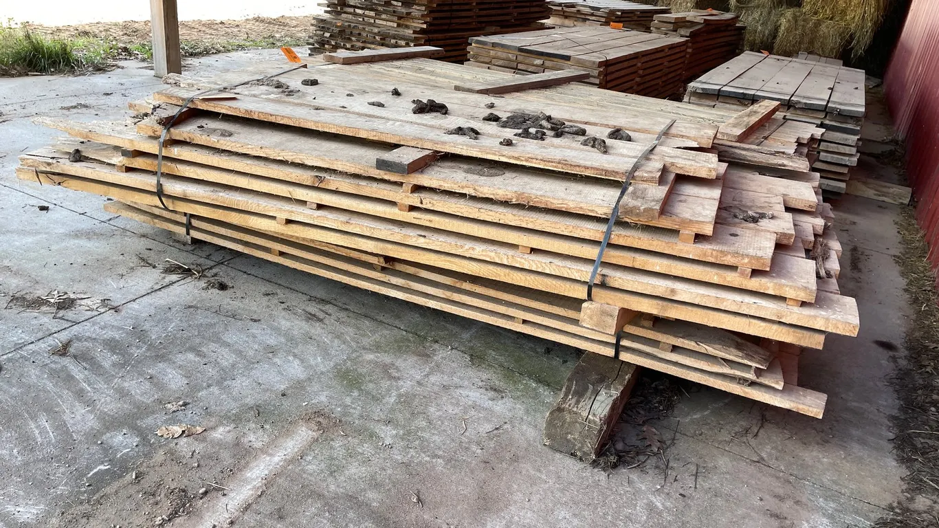 Bundle of Oak Boards