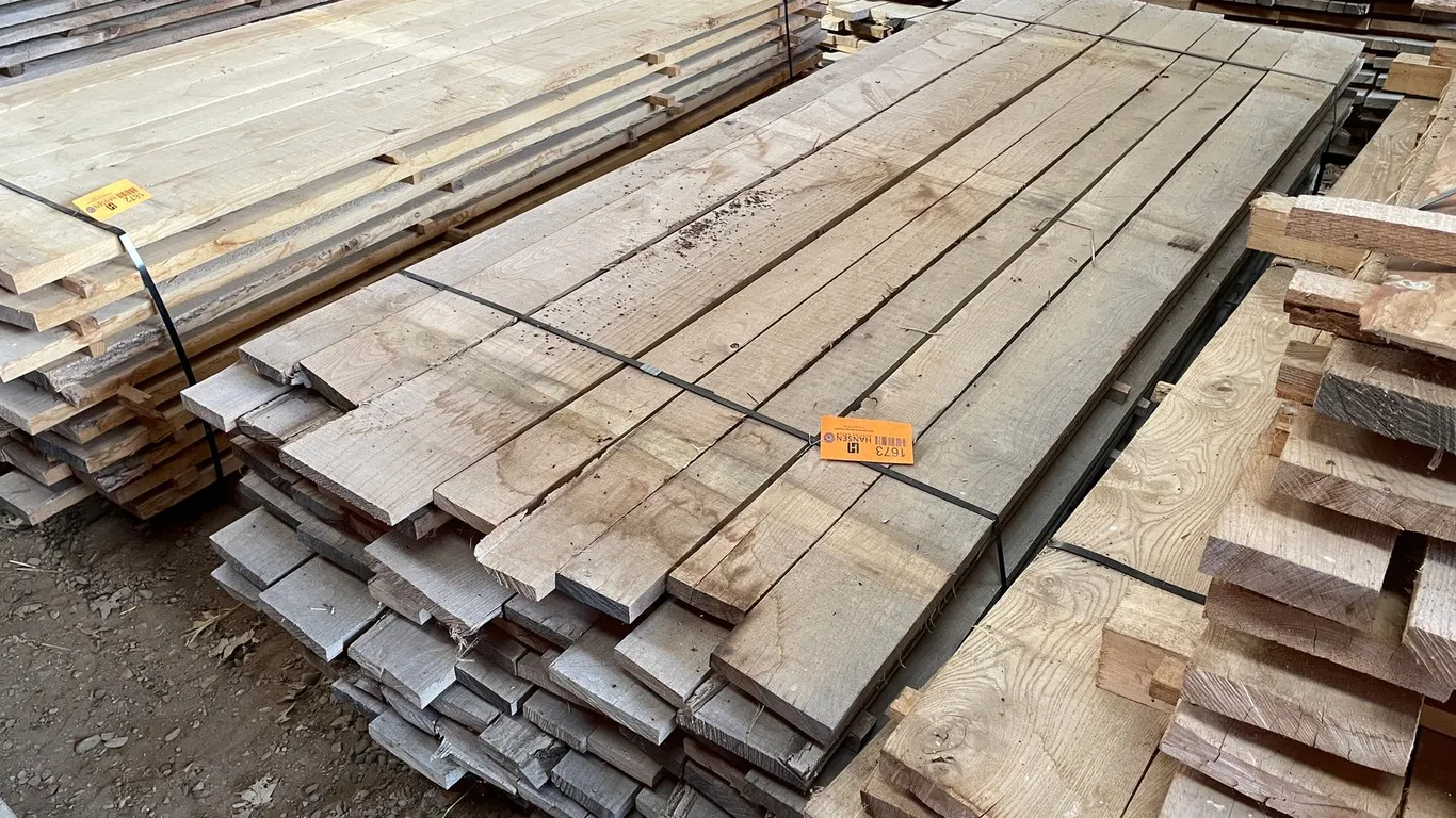 Bundle of White Ash Boards