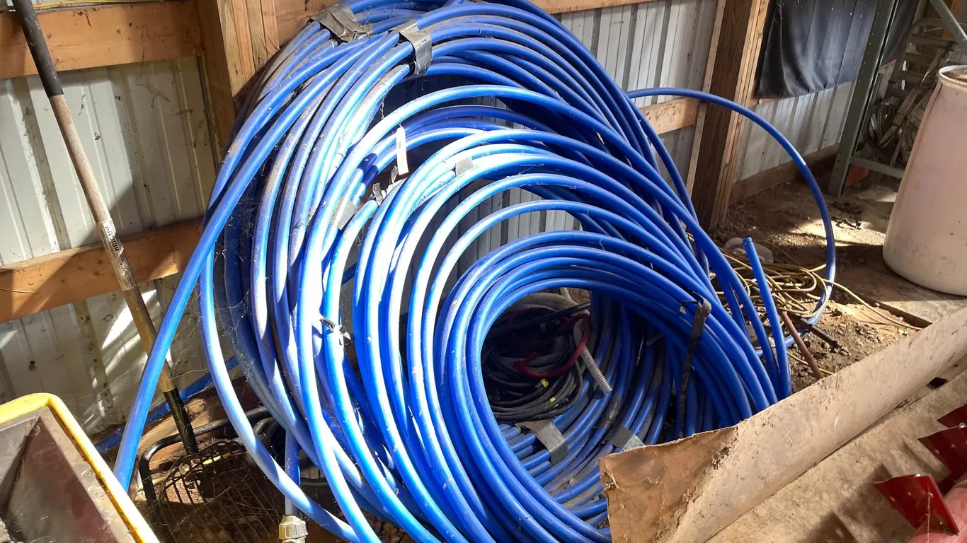Pile of 1" Water Line