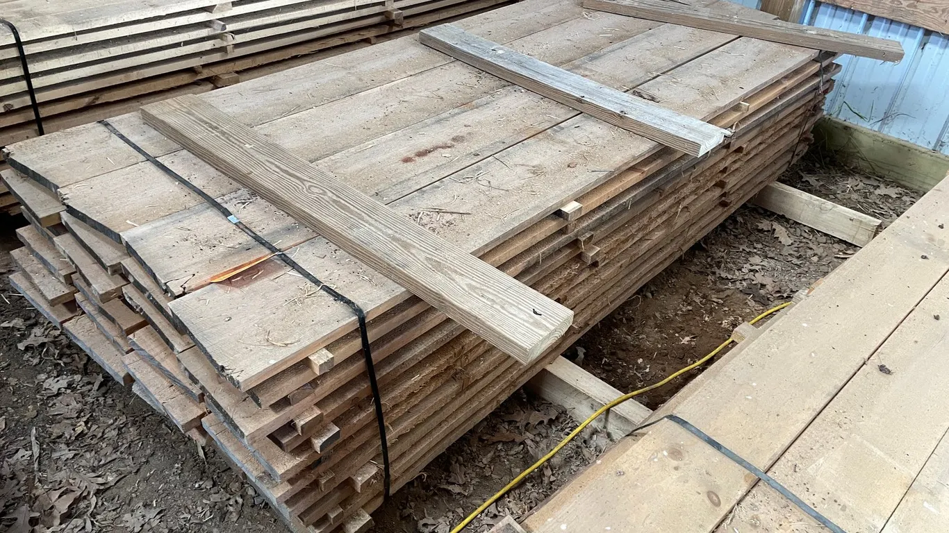 Bundle of Pine Boards
