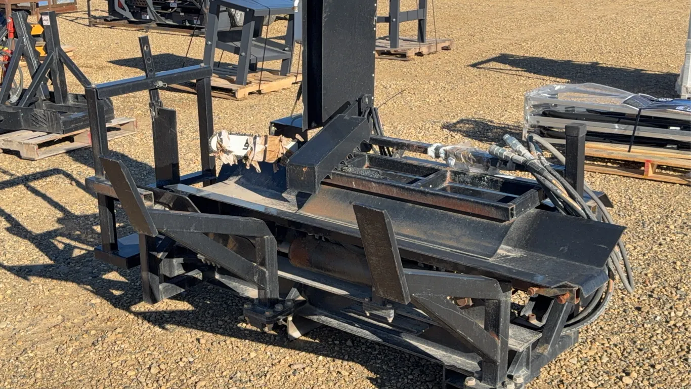 Skid Steer Wood Splitter Attachment