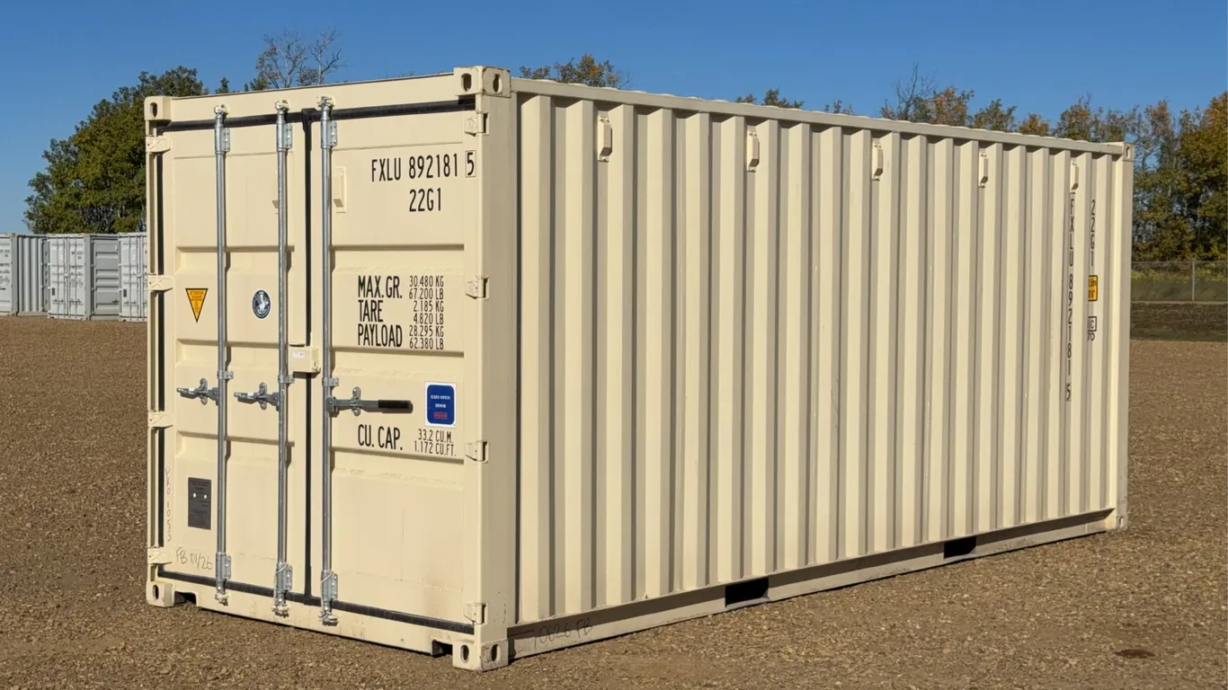 2026 8 X 20 FT. Shipping Container