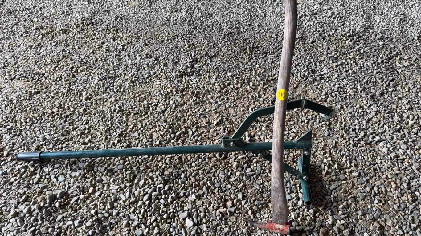 Pickaxe and Green Timberjack Earth Worth Log Lifter Steel Handle Heavy Duty Firewood